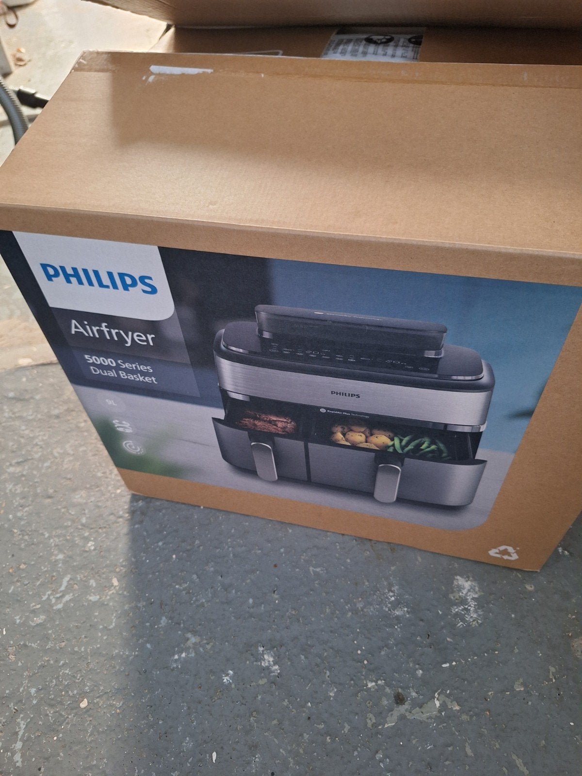 Philips Airfryer 5000 Series Dual Basket - Nieuw in doos, Ophalen of Verzenden, Nieuw, Airfryer