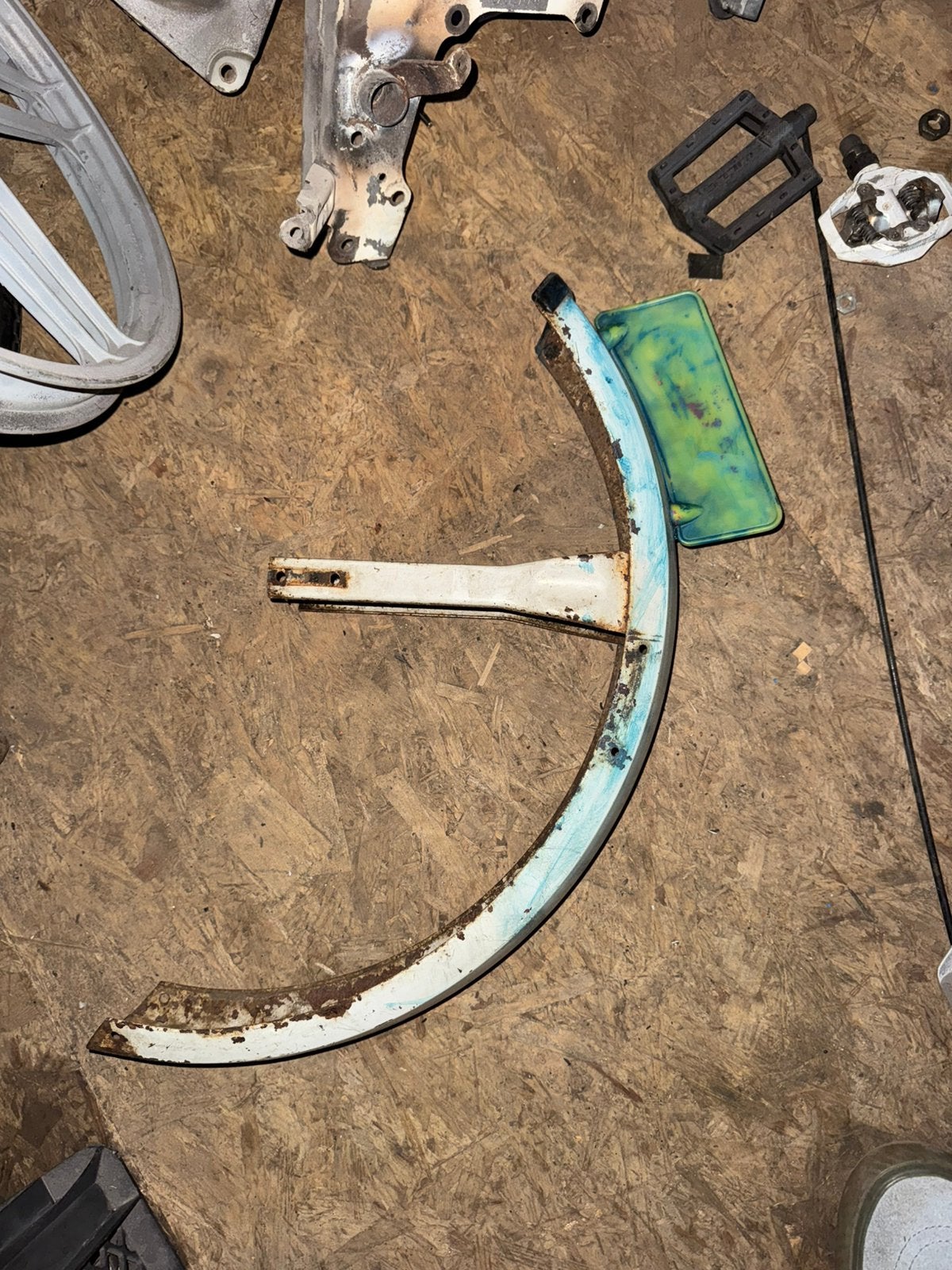 Voorspatbord puch maxi europa (maxi N), Ophalen, Frame