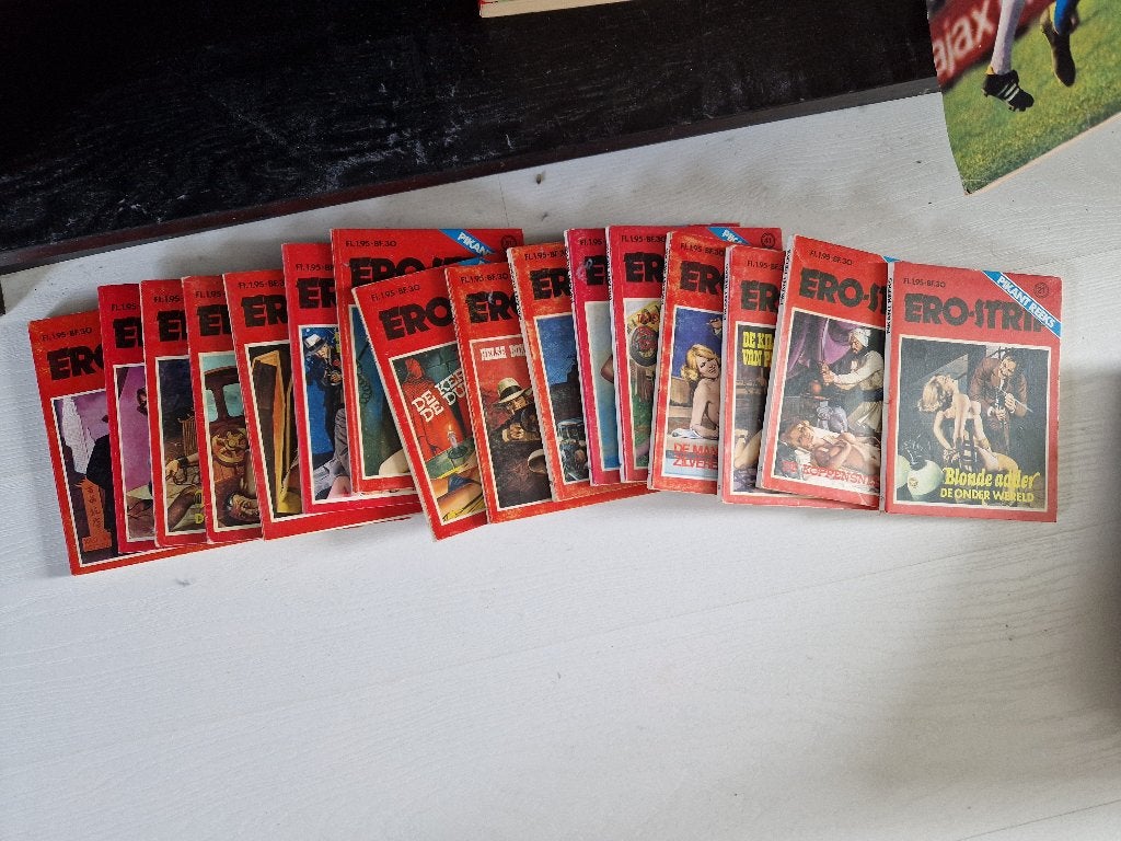 Pikant reeks, ero-strips, Boeken, Meerdere stripboeken, Ophalen of Verzenden, Gelezen