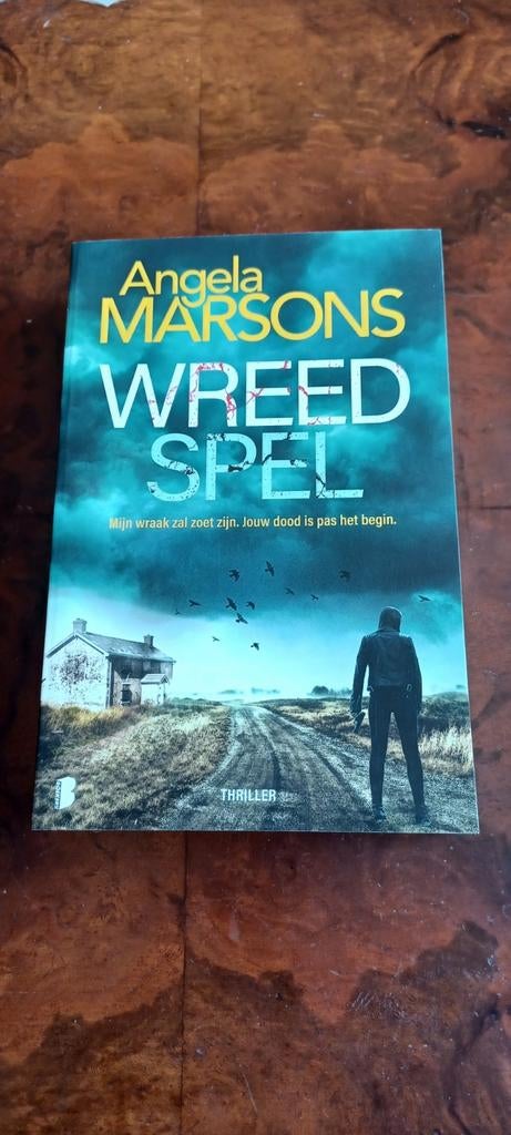 Angela Marsons: Wreed spel, Boeken, Thrillers, Ophalen of Verzenden, Zo goed als nieuw
