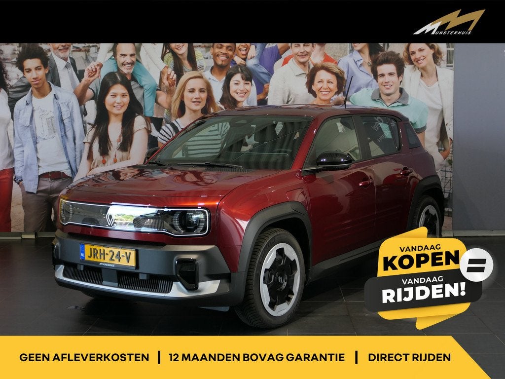Renault 4 urban range evolution 40 kWh *Vraag naar beschikba, Auto's, Renault, Bedrijf, Te koop, ABS, Achteruitrijcamera, Airbags