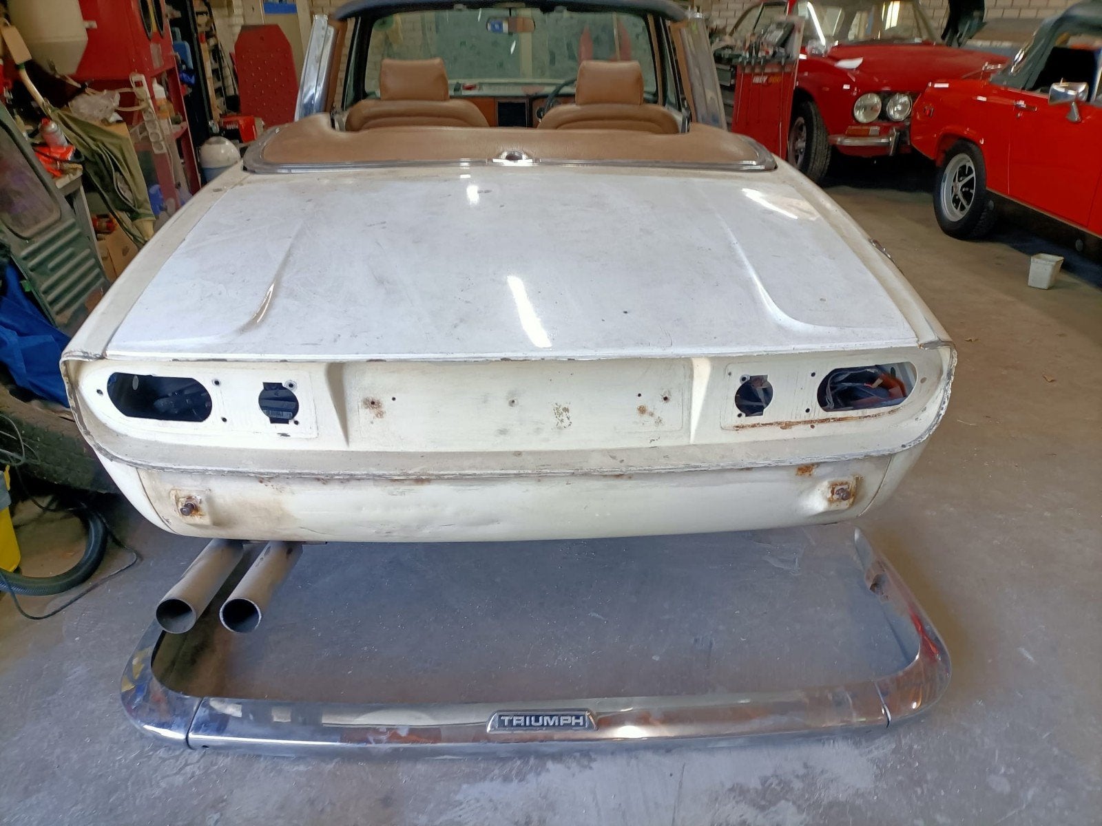 Twee Triumph Stag, foto 7