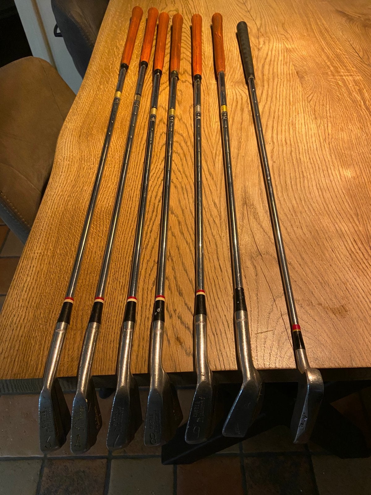 Golfset Castle Diplomat (IJzers + Spalding Putter), Sport en Fitness, Ophalen of Verzenden, Zo goed als nieuw, Set