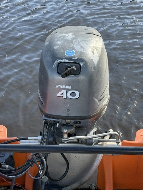 Yamaha 40 PK Buitenboordmotor – Elektrische Start – 2004, Gebruikt, Benzine, Buitenboordmotor, 30 pk of meer