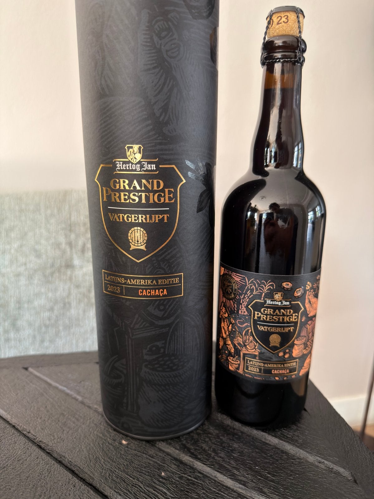 Hertog Jan Grand Prestige Vatgerijpt | 2023 Cachaça, Verzamelen, Ophalen of Verzenden