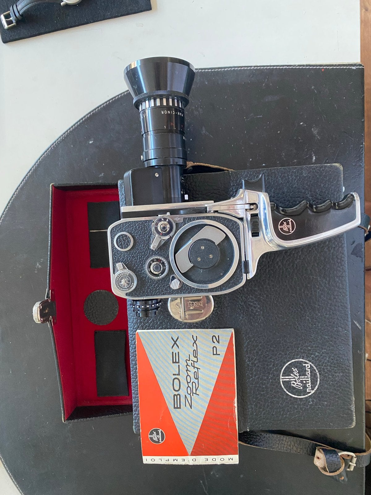 Vintage Bolex Zoom Reflex P2 8mm camera uit de jaren '60, Ophalen of Verzenden, 8mm, Camera
