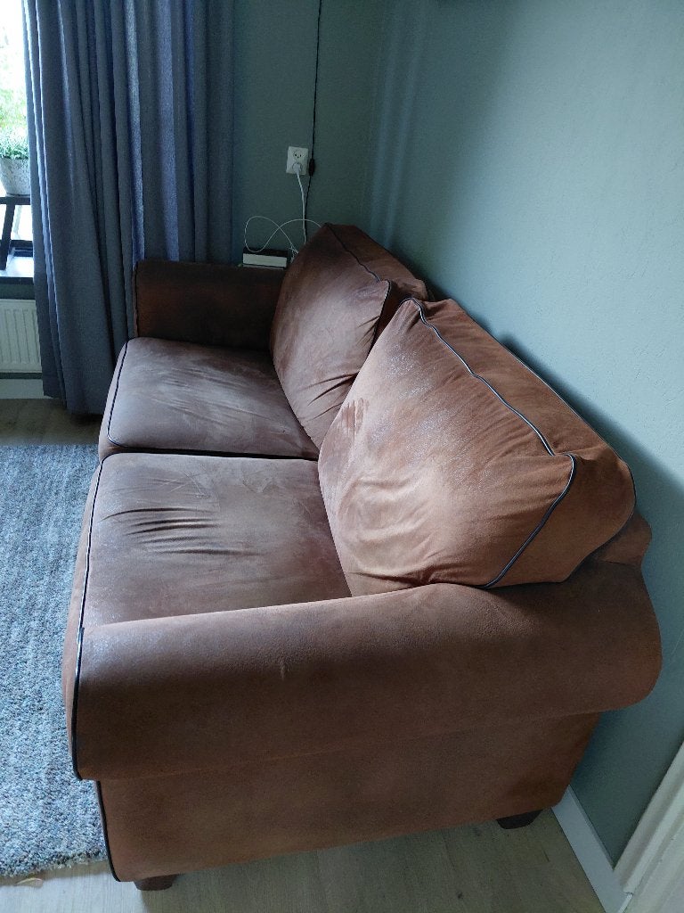 Bankstel, Ophalen, Gebruikt, Driepersoons, 75 tot 100 cm