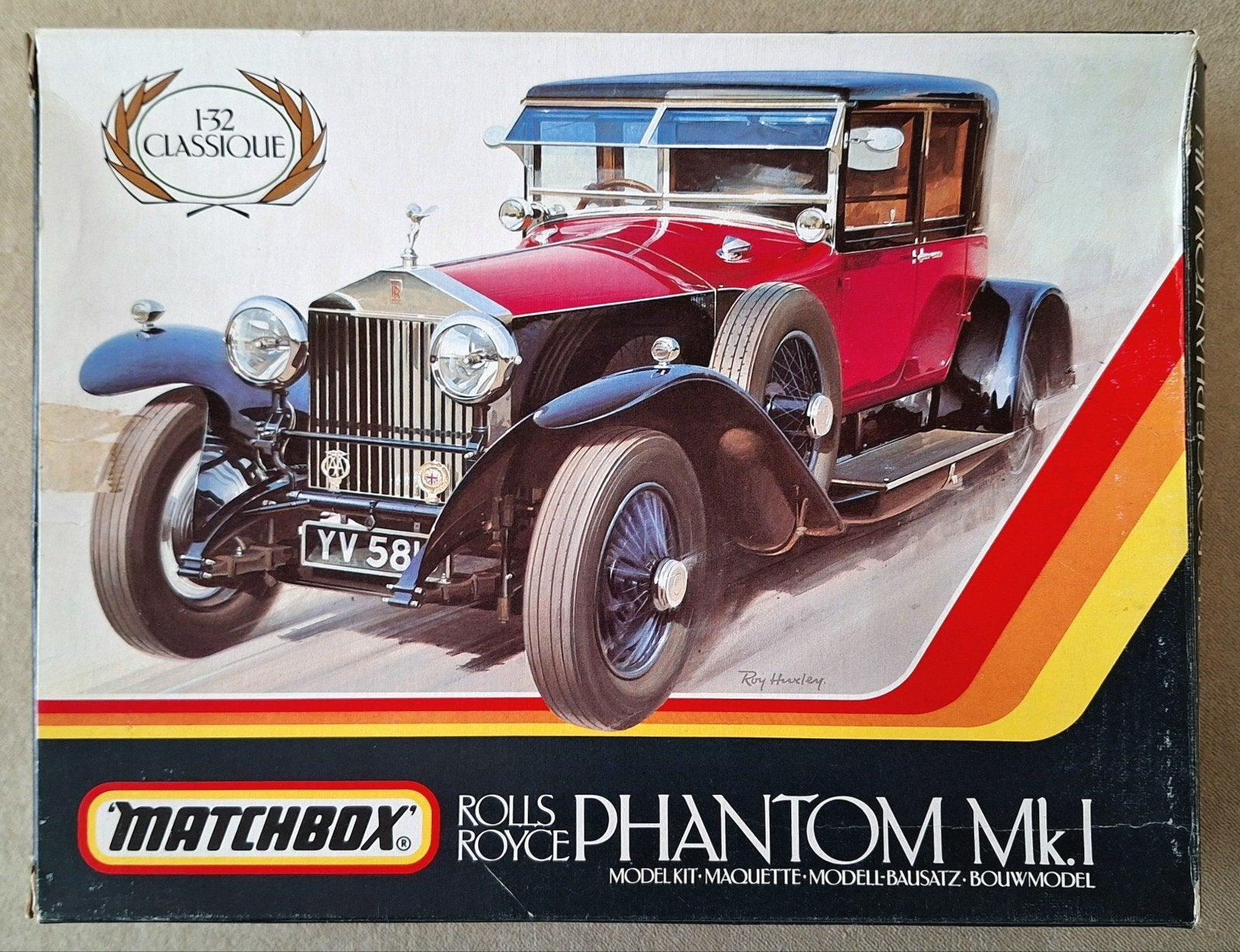 Matchbox Bouwdoos 1:32 Rolls Royce Phantom Mk.I 1928, Ophalen of Verzenden