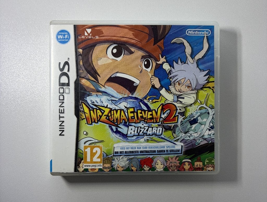 Inazuma Eleven 2 Blizzard Nintendo DS compleet PAL, Spelcomputers en Games, Games | Nintendo 2DS en 3DS, 1 speler, Ophalen of Verzenden