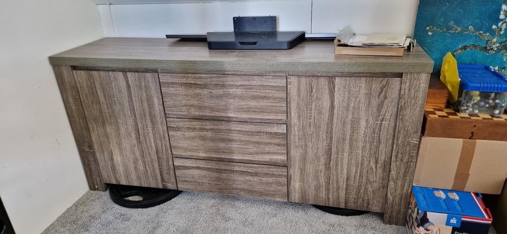 Dressoir met Lades en Deuren, Ophalen, Gebruikt, Minder dan 100 cm, 25 tot 50 cm