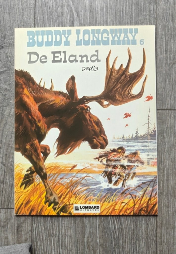 Buddy Longway - De Eland, Boeken, Eén stripboek, Ophalen of Verzenden, Gelezen, Derib