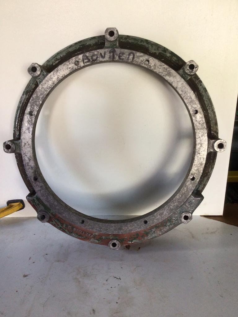 Lister tussenflens aluminium., Doe-het-zelf en Verbouw, Ophalen of Verzenden, Gebruikt