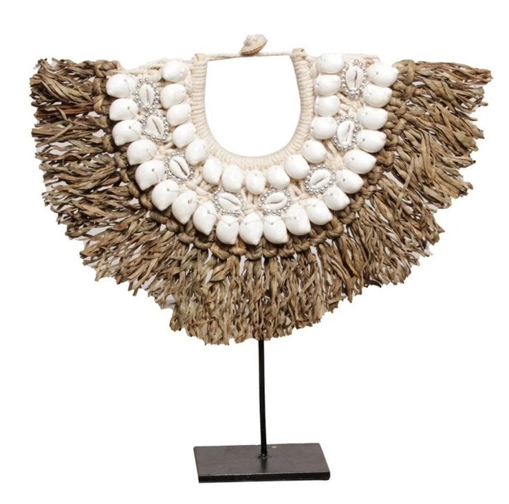 k2 small shell necklace, Huis en Inrichting, Woonaccessoires | Kransen, Ophalen of Verzenden, Zo goed als nieuw, Ornament, Schelpen