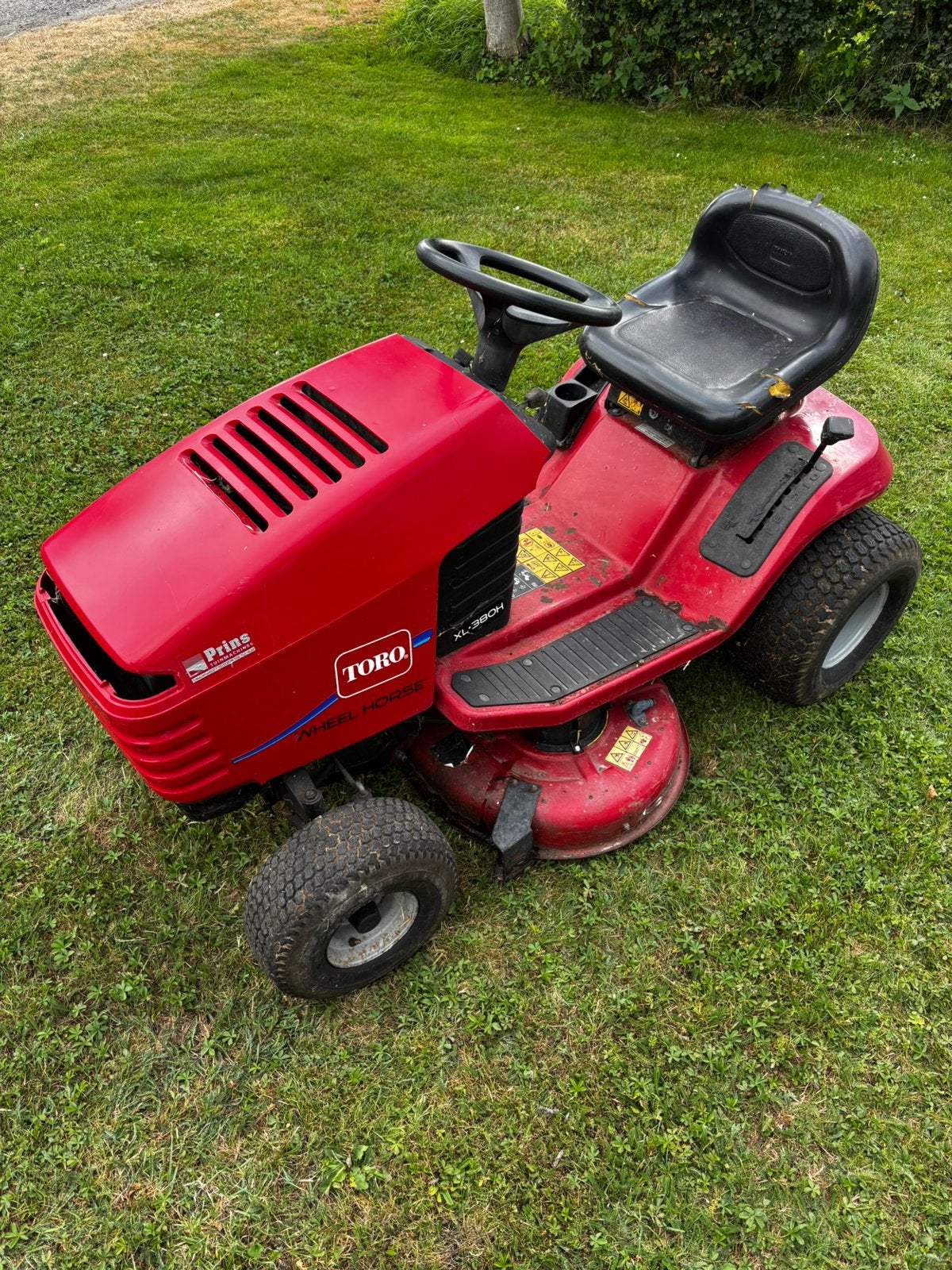 Toro zitmaaier, Tuin en Terras, Zitmaaiers, Ophalen, Gebruikt, 120 cm of meer