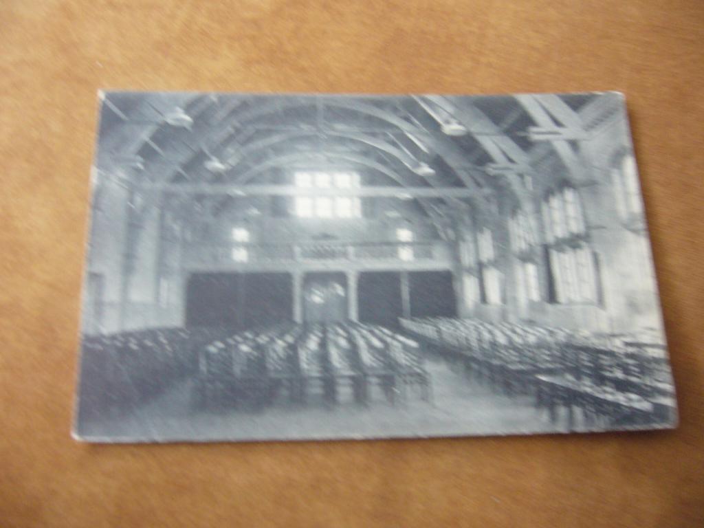 ALFEN AAN DE RIJN =  MARTHA STICHTING INTERIEUR KERKZAAL, Ophalen of Verzenden, Voor 1920, Gelopen, Zuid-Holland