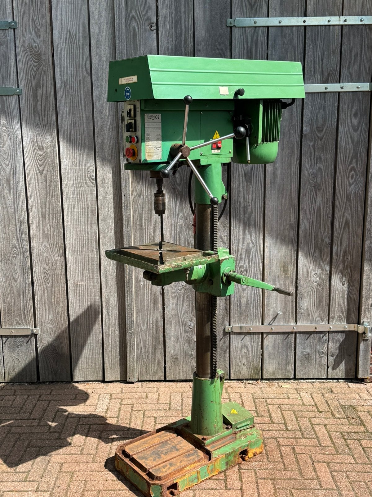 Huvema hu45 kolomboor, Ophalen of Verzenden, Gebruikt, Kolomboormachine