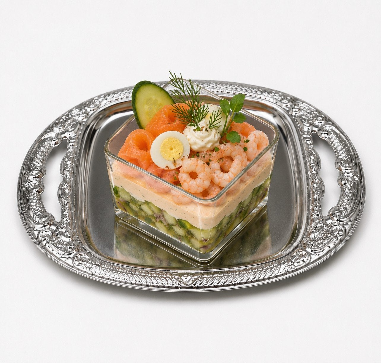 Amuse petit fours mini verchroomde serveerschaaltjes, Overige materialen, Overige merken, Verzenden, Nieuw