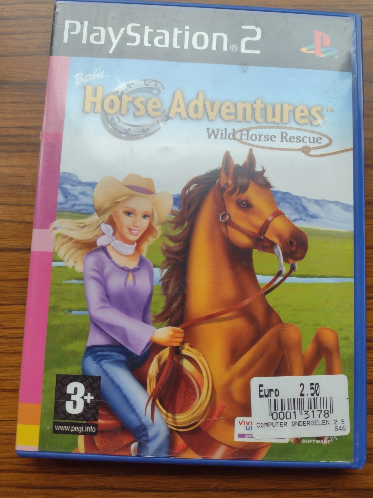 Barbie Horse Adventures: Wild Horse Rescue PS2, Spelcomputers en Games, Avontuur en Actie, Gebruikt, 1 speler, Ophalen of Verzenden