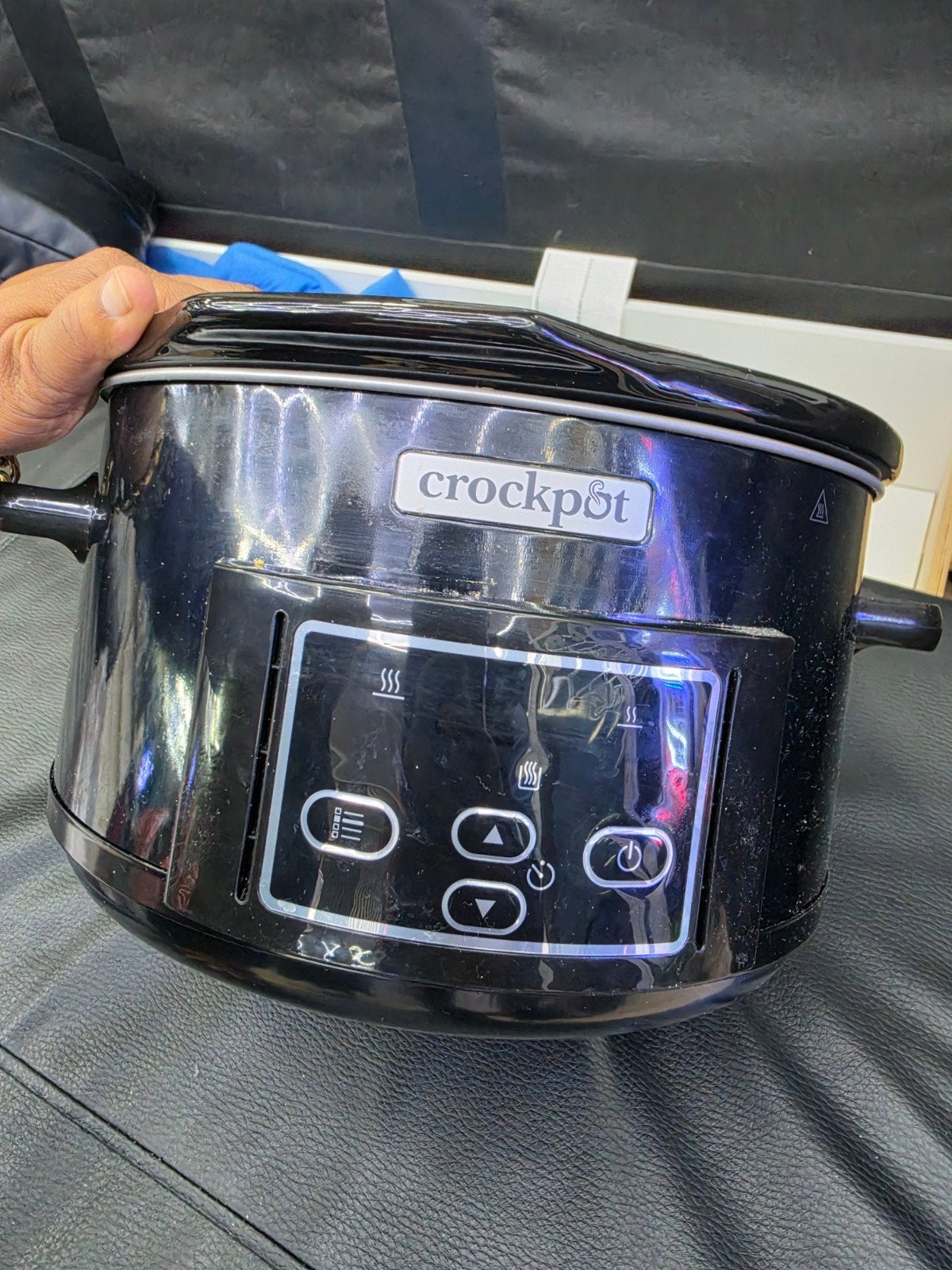 Crock-Pot 4.7L Digitale Slowcooker CR052, Crock-Pot, Timer, Onbekend, Ophalen of Verzenden