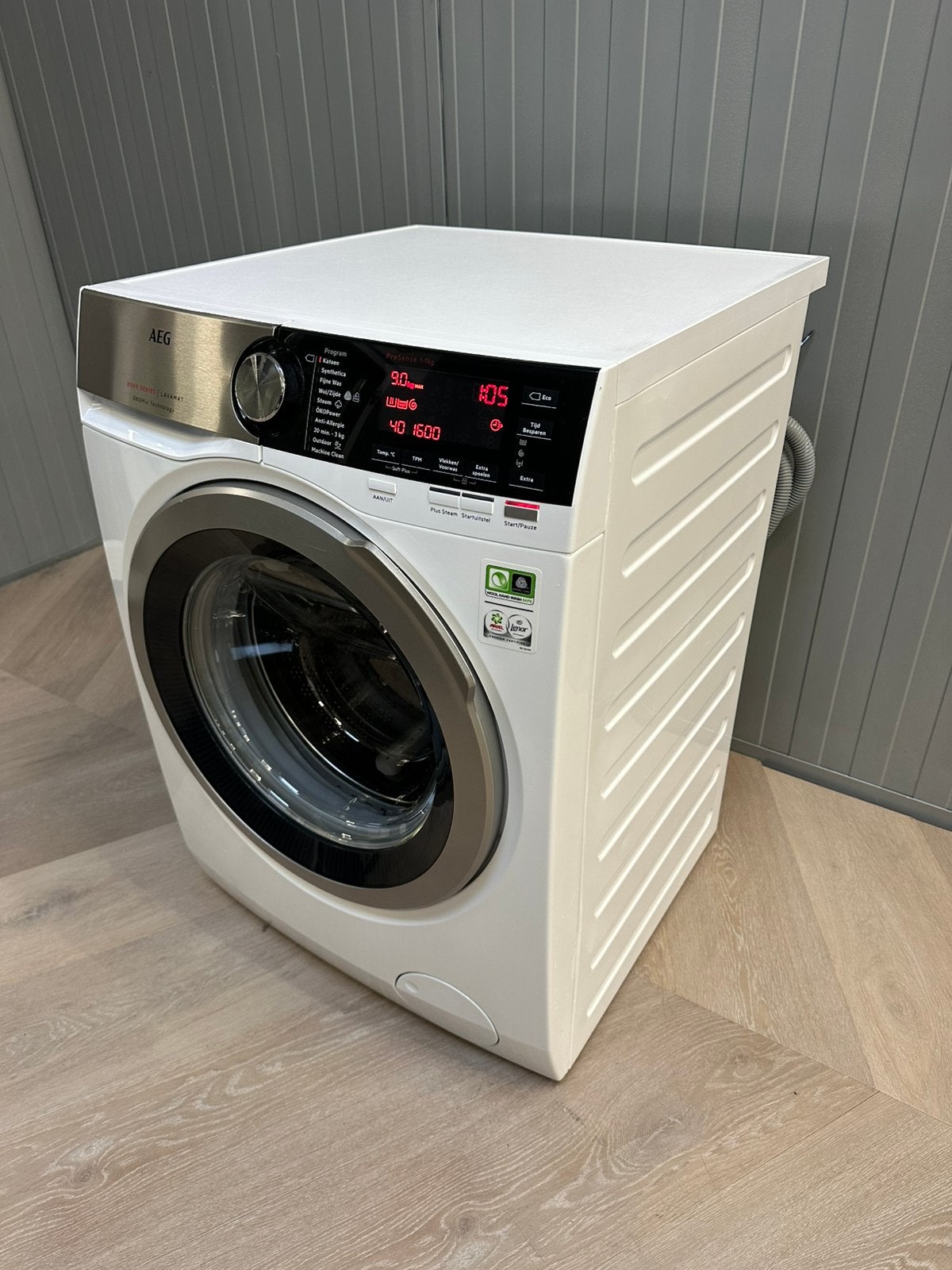 Aeg8000Series 9kg A+++ 1600 rpm Inclusief Garantie&Bezorging, Witgoed en Apparatuur, Ophalen, Minder dan 85 cm, Q, Voorlader