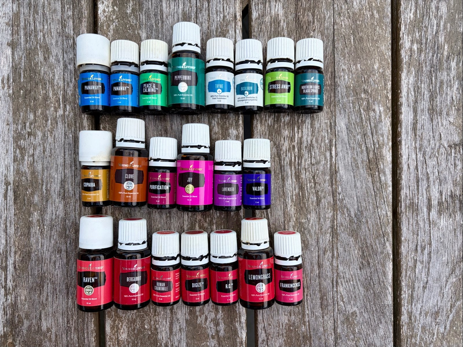 Young Living Essentiële Oliën Collectie - Diverse Geuren, Ophalen of Verzenden, Gebruikt, Overige typen