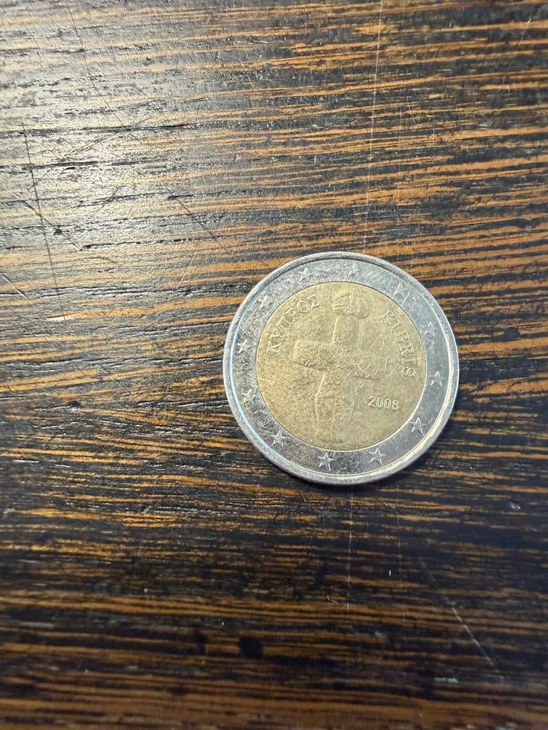 2 euro cyprus, Postzegels en Munten, Munten | Europa | Euromunten, Ophalen, Cyprus, 2 euro
