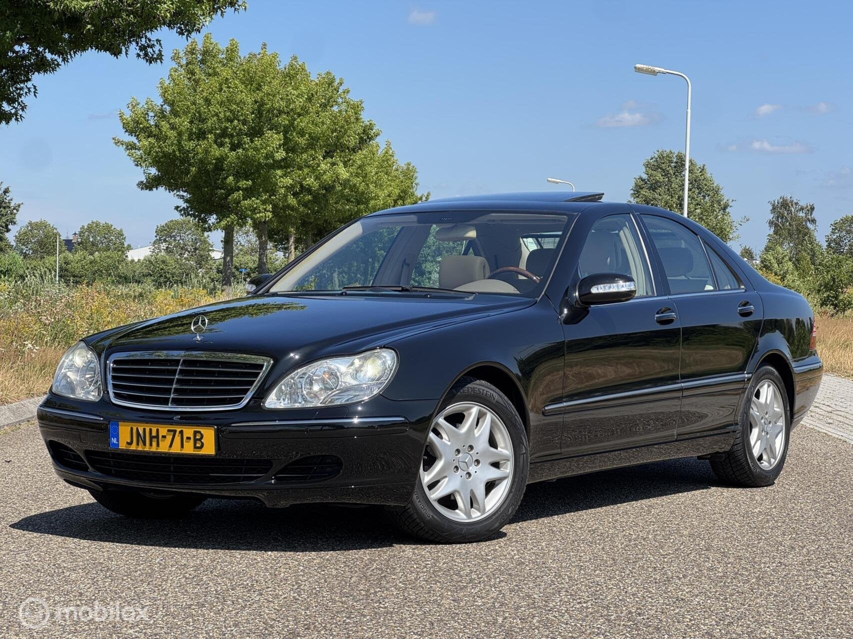 Mercedes S-klasse 350 4-Matic Prestige Topconditie!, Auto's, Automaat, Gebruikt, Automatische klimaatregeling, Zwart