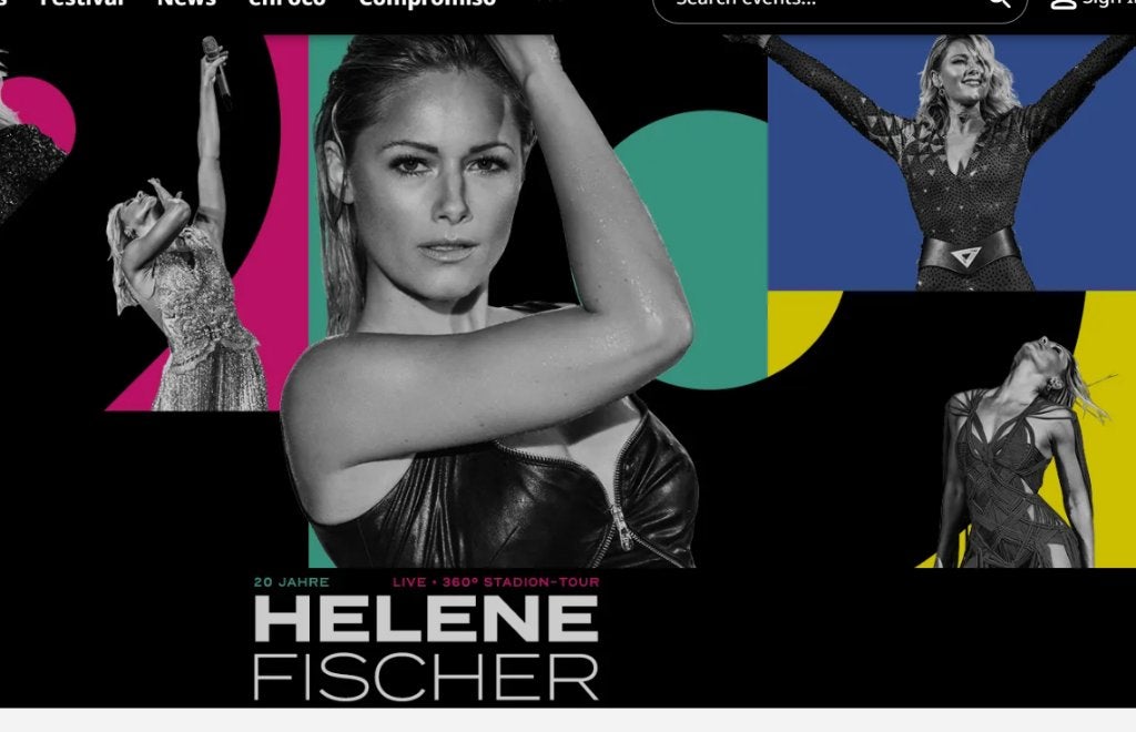 VANAVOND 26 juni concert tickets Helene Fischer in Keulen, Twee personen, Juni