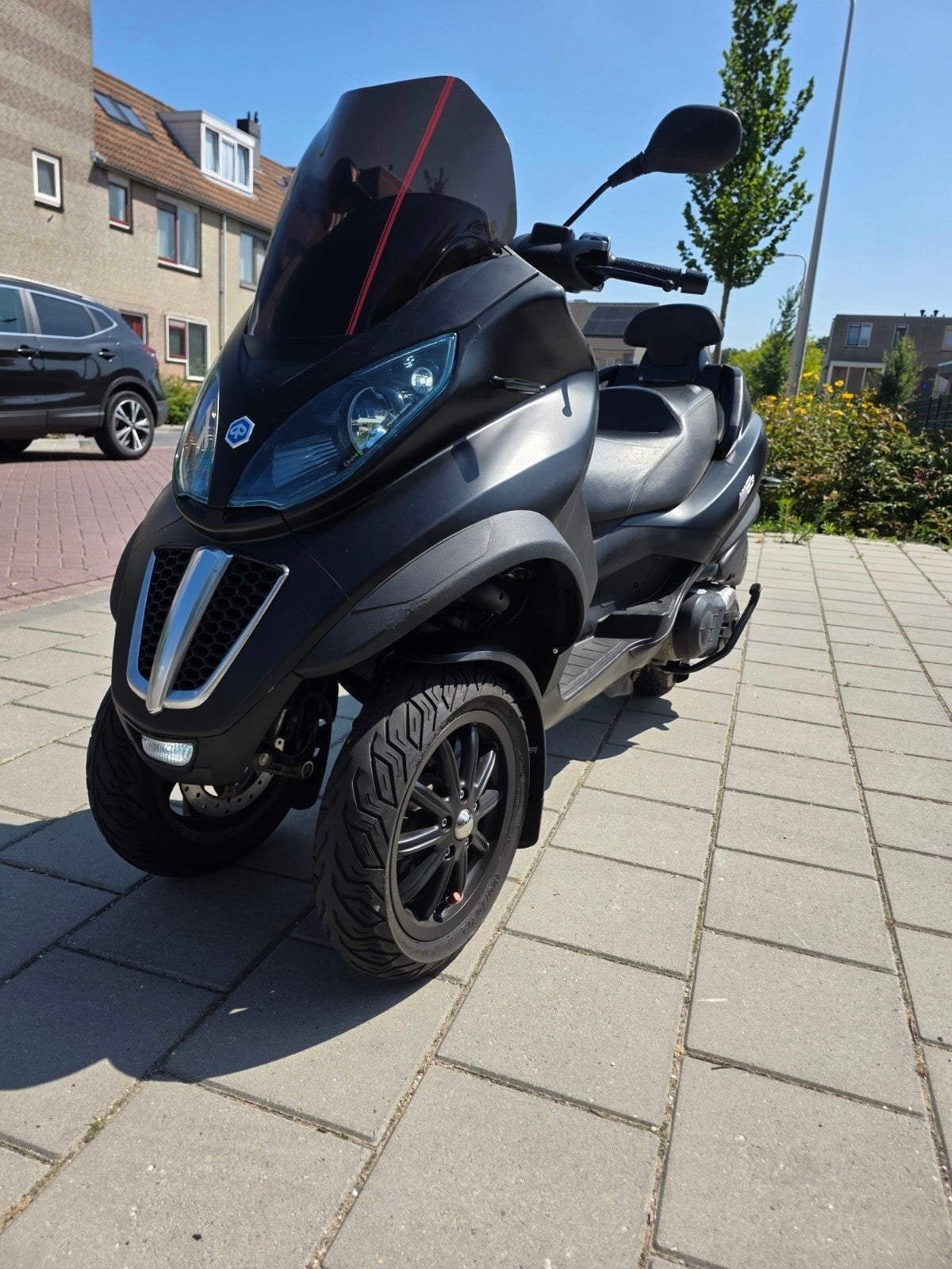 Piaggio MP3 400cc motorscooter - Mat Zwart, Motoren, Motoren | Piaggio, Particulier, Scooter