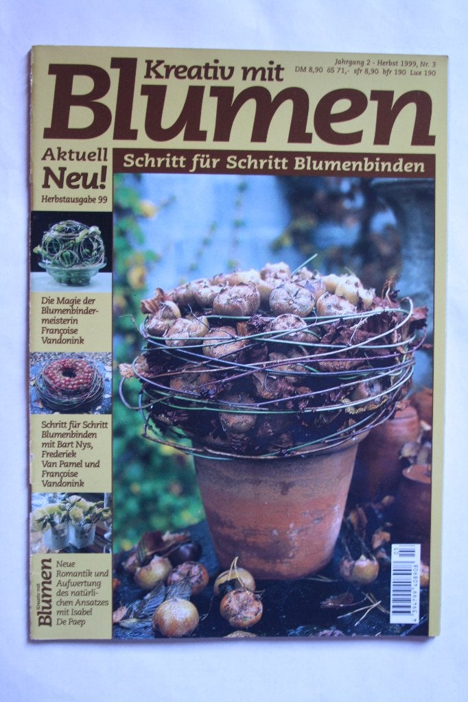 Kreativ mit Blumen nr.3, Ophalen of Verzenden, Zo goed als nieuw