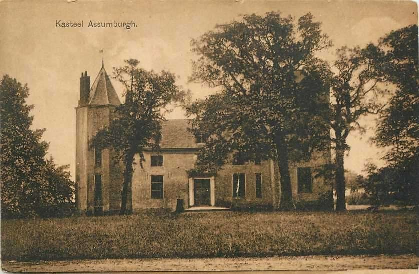 300-134-047 Heemskerk Kasteel Assumburgh, Verzenden, Voor 1920, Noord-Holland