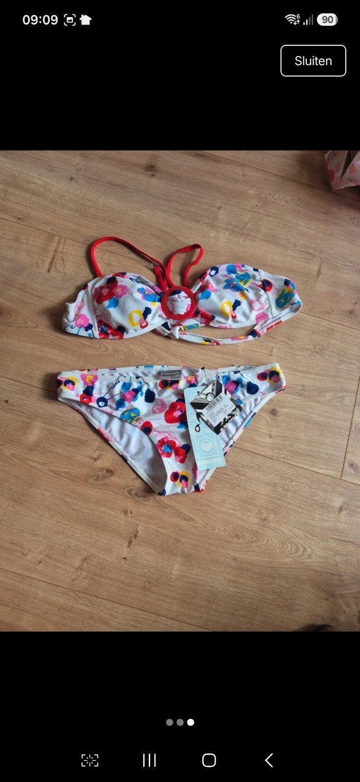 Nieuwe Protest bikini maat 40 met prijskaartje, Ophalen, Meerkleurig, Nieuw, Protest