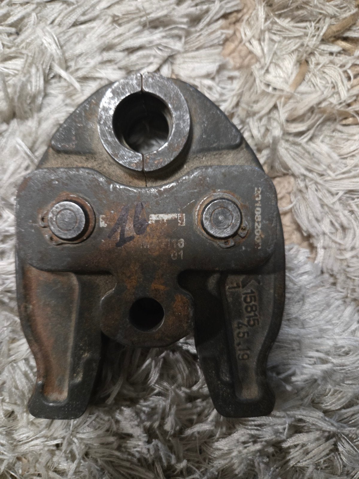 Hilti persbek 16, Ophalen of Verzenden, Gebruikt