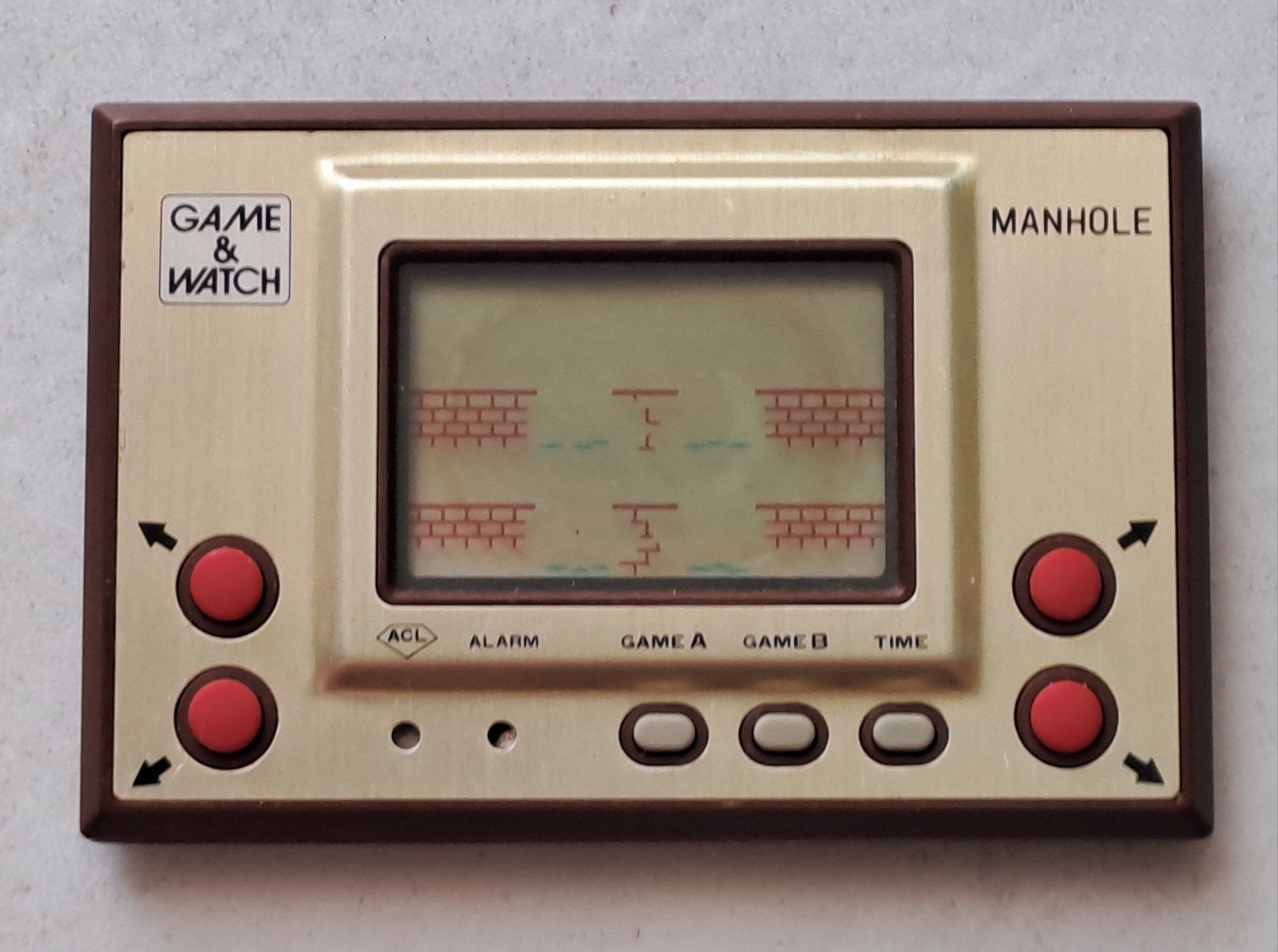 Nintendo Game & Watch Manhole MH-06, Avontuur en Actie, Gebruikt, 1 speler, Ophalen of Verzenden