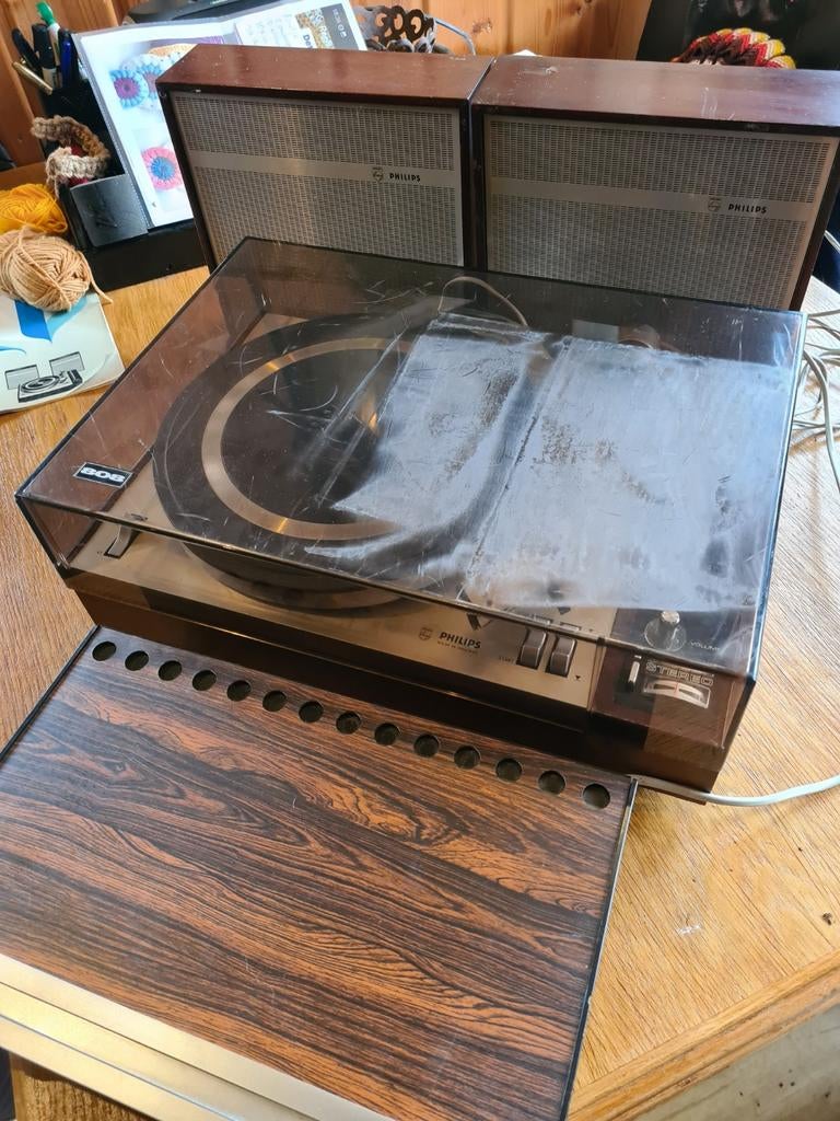 Philips Vintage pickup en radio, Audio, Tv en Foto, Platenspelers, Ophalen of Verzenden, Overige merken