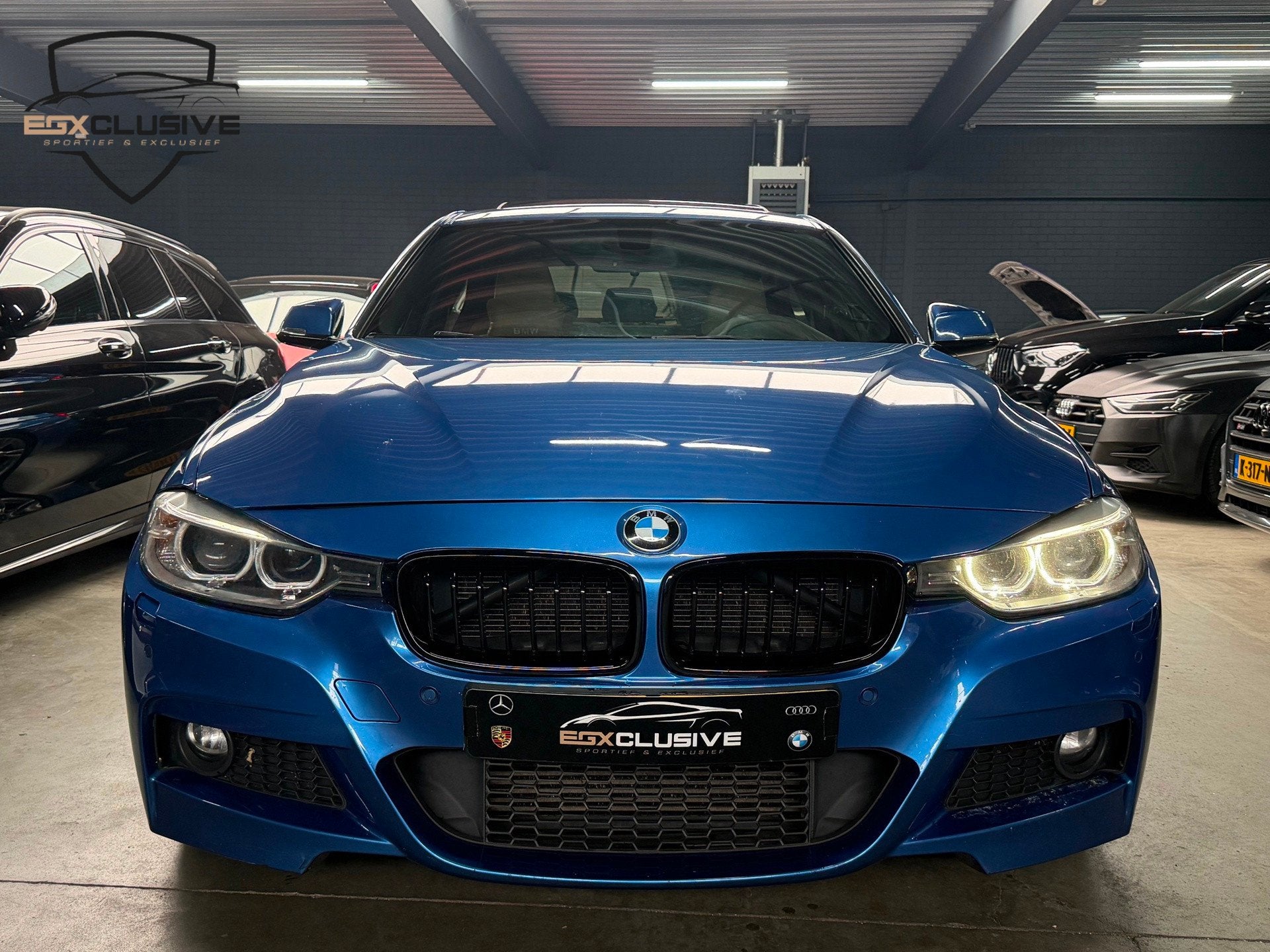 BMW 328D M Pakket Pano/HUD/Keyless/Camera/Memory, Auto's, Automaat, Euro 5, Achterwielaandrijving, Beige