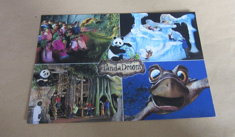 Efteling ansichtkaart Pandadroom, Verzenden, Zo goed als nieuw, Overige typen