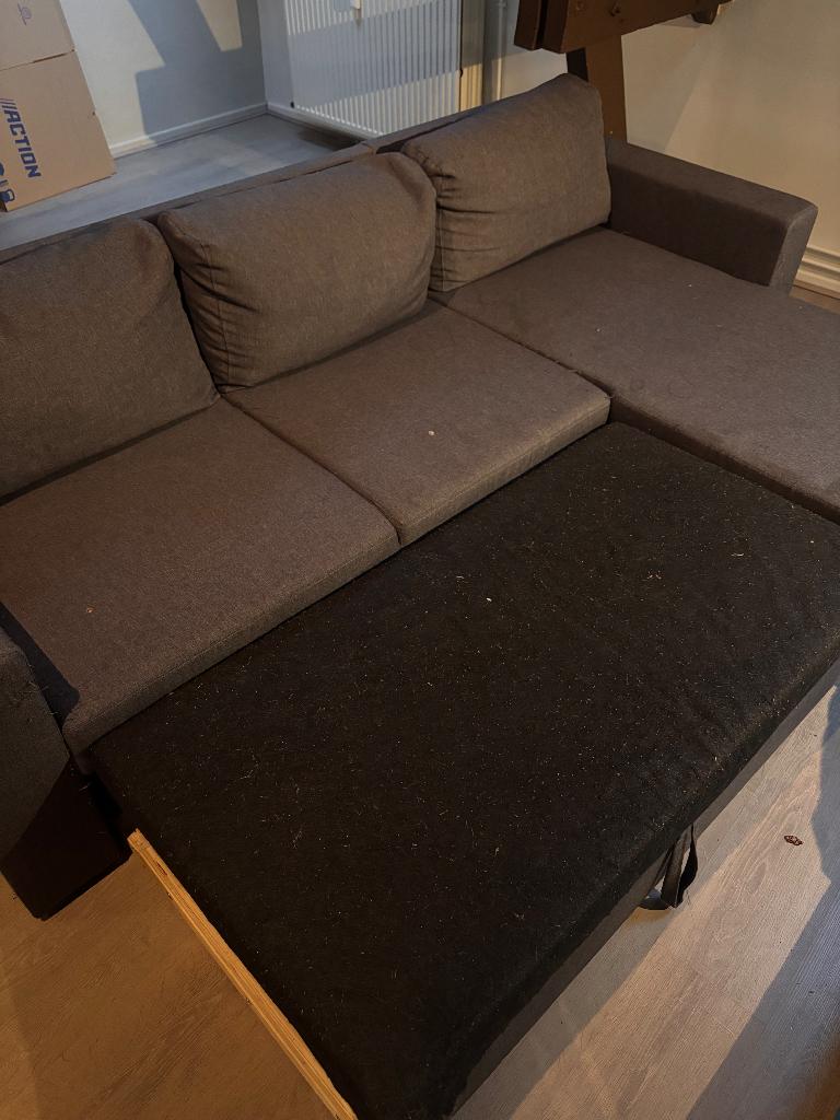 Zetel, Huis en Inrichting, Ophalen, Gebruikt, 150 tot 200 cm, Hoekbank