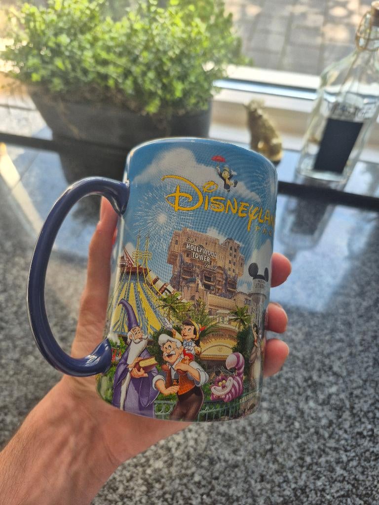 Disneyland parijs mok, Ophalen, Mickey Mouse, Zo goed als nieuw, Servies