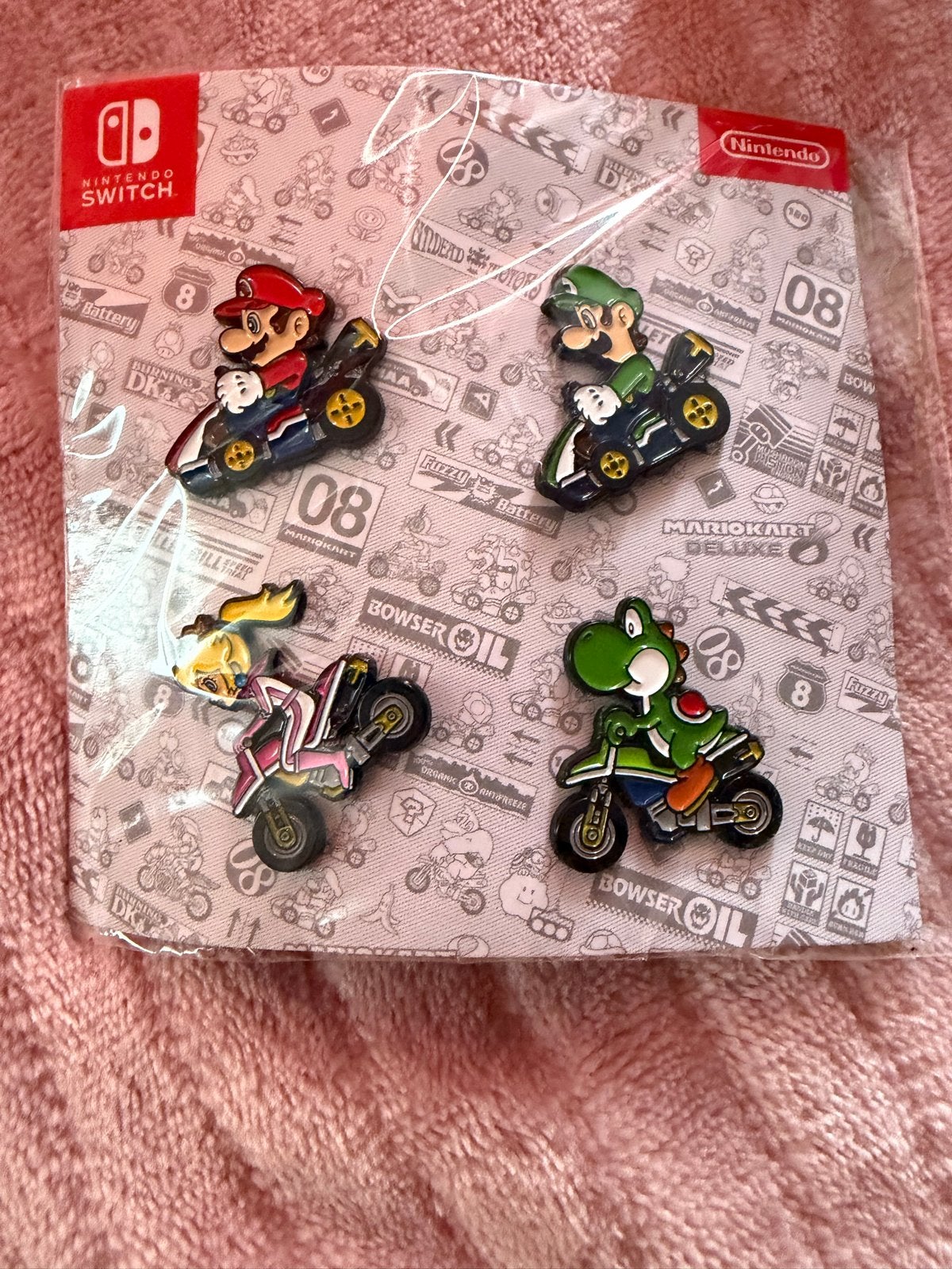 Mario Kart Deluxe Pins - Nintendo Switch, Ophalen of Verzenden, Nieuw