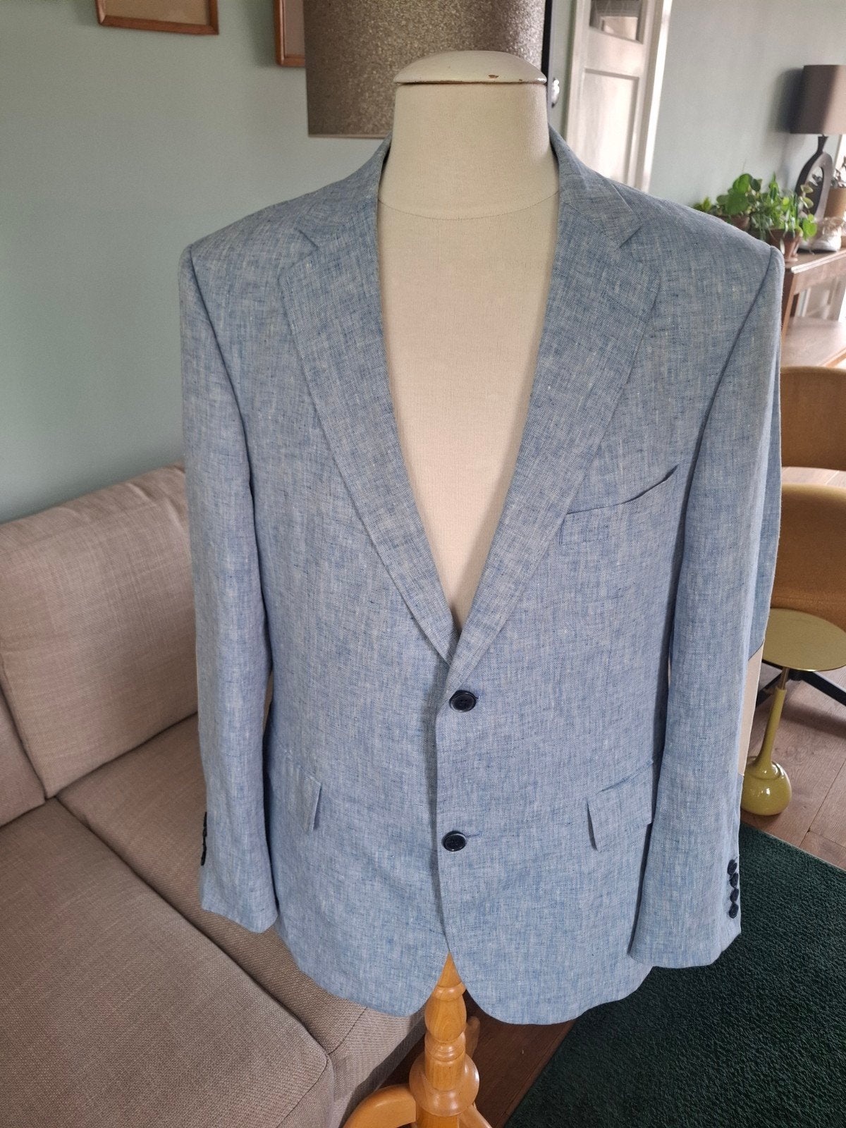 Mcgregor blazer maat 52, Maat 52/54 (L), Blauw, Zo goed als nieuw, Mcgregor