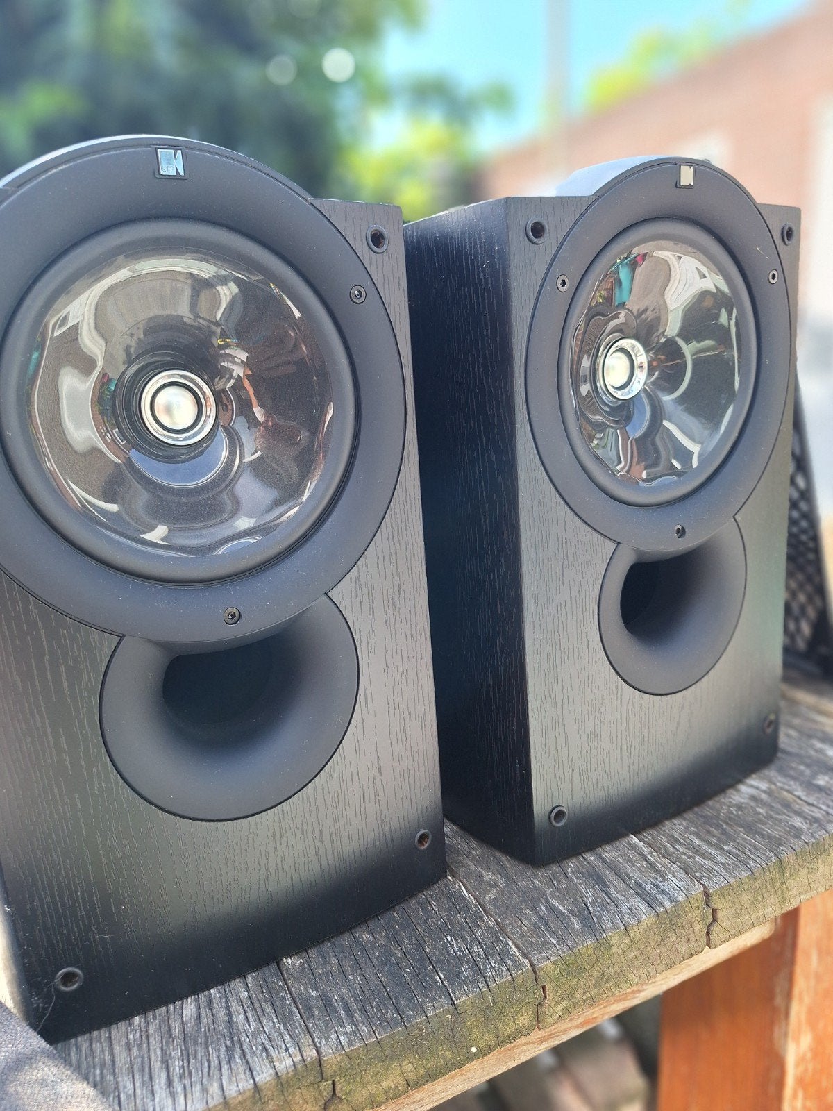 KEF Q1 Boekenplank Luidsprekers - Q Series, Audio, Tv en Foto, Luidsprekers, Ophalen, Gebruikt, Inclusief kabels, 60 tot 120 watt