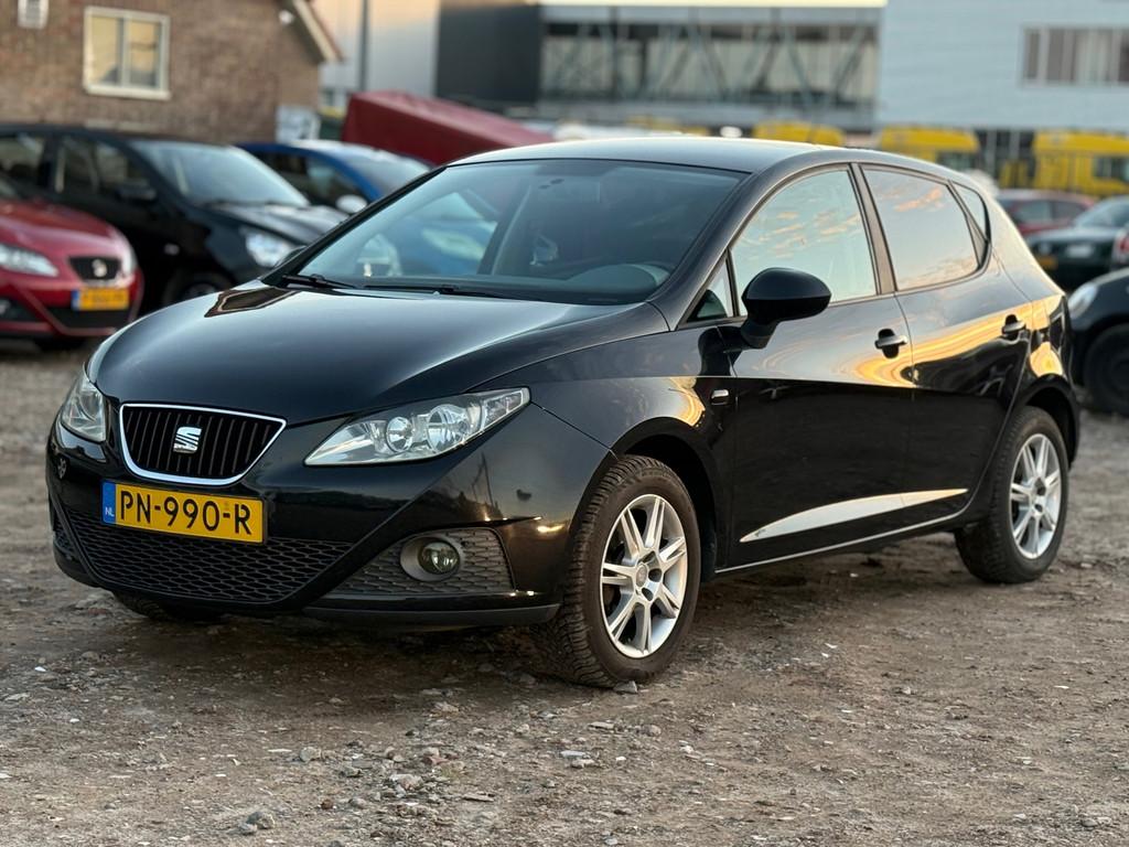 Seat Ibiza 1.4 Sport/ NAVIGATIE/ LM VELGEN, Auto's, Seat, Voorwielaandrijving, 86 pk, 4 cilinders, Traction-control