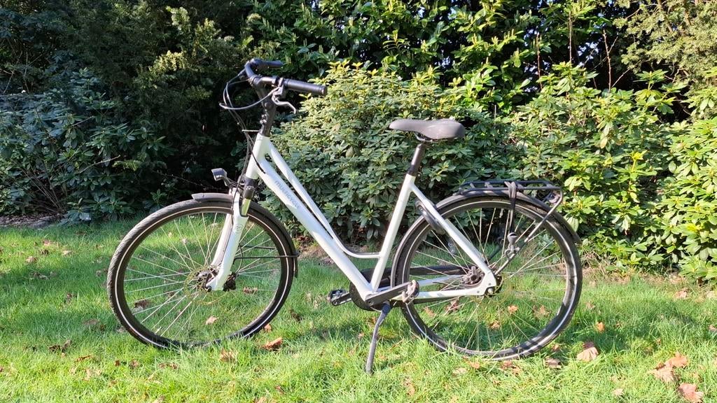 Parelmoerkleurige Multicycle fiets, in zeer goede staat, 55 tot 59 cm, Ophalen, Zo goed als nieuw, Overige merken