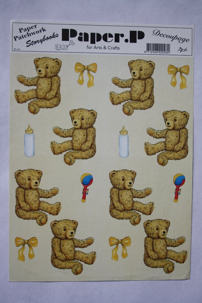 2 stuks Knipvellen Paper patchwork 7125, Ophalen of Verzenden, Nieuw, Kind, Knipvel