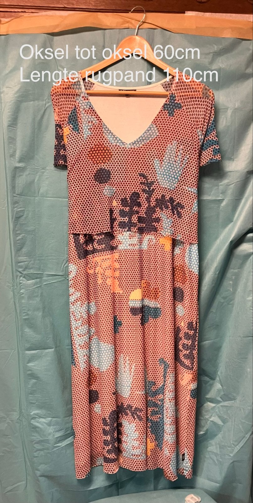 DIDI Jurk XXL met print en voering, Kleding | Dames, Overige kleuren, Maat 46/48 (XL) of groter, Ophalen of Verzenden, Zo goed als nieuw