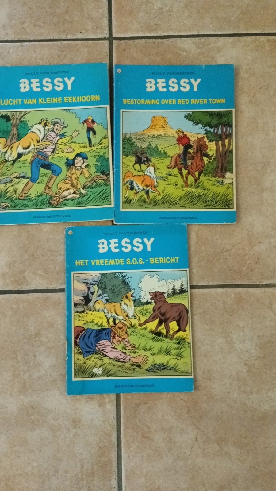 Bessy, Eén stripboek, Ophalen, Gelezen