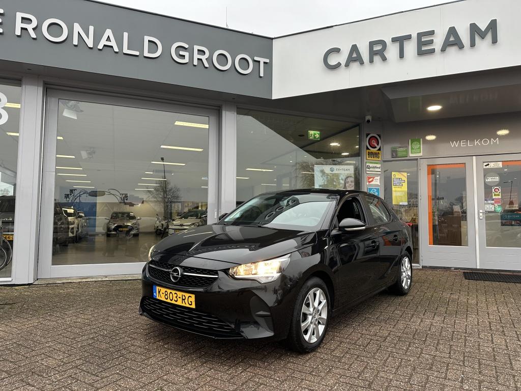 Opel Corsa (NIEUWE DISTIBUTIE) 1.2 Edition | Airco | CarPlay, Auto's, Keurmerk '100% Onderhouden', Euro 6, 1199 cc, Zwart