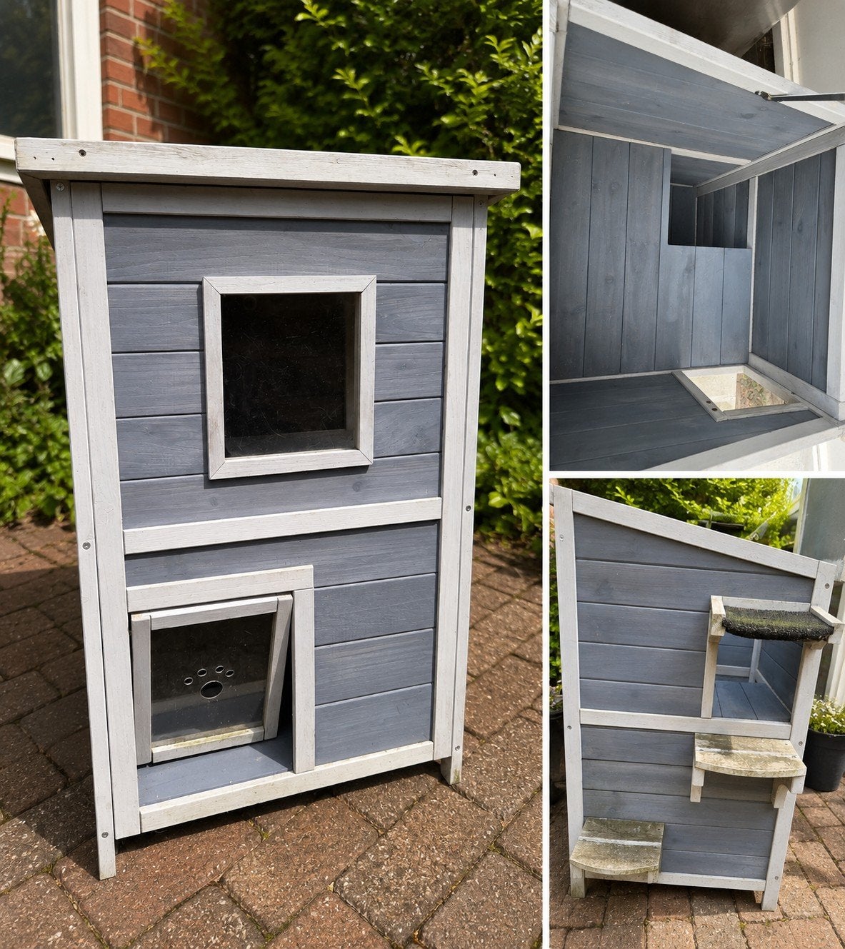 Kattenhuisje, Ophalen