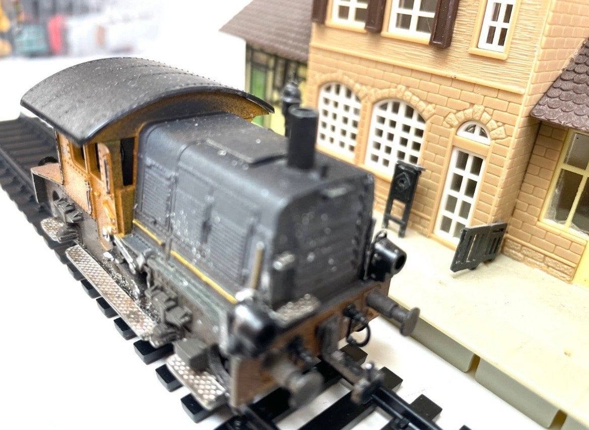 Sik modelspoorbaan locomotief, Hobby en Vrije tijd, Overige merken, Gebruikt, Ophalen of Verzenden, Gelijkstroom